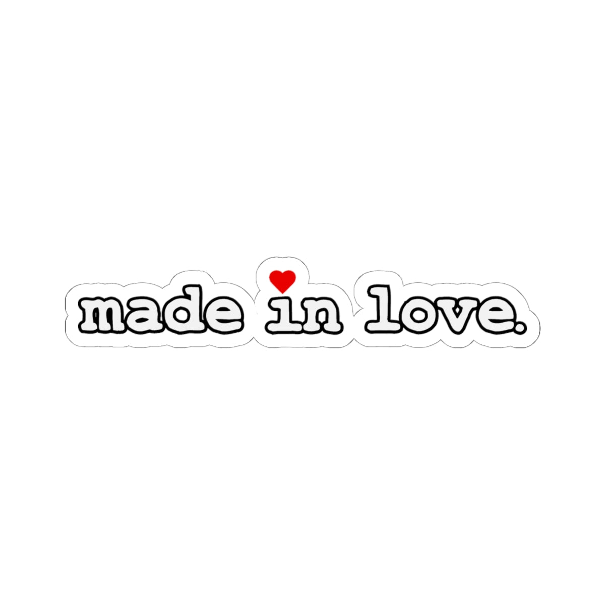 Made in Love Sticker – KUPID